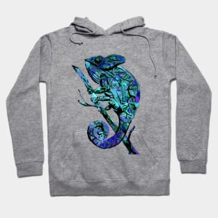 Blue Chameleon Hoodie